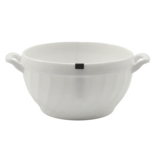 Bulionówka 750ml Eva biała szkło hartowane